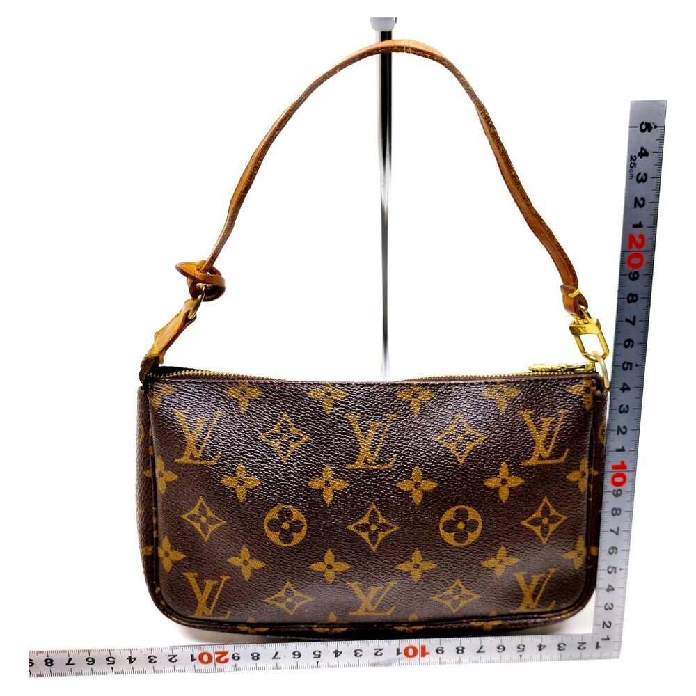 Louis Vuitton Accessories Pouch Pochette Brown Monogram Shoulder Bag 275-052625 - Picture 3 of 10